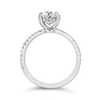 Oval Diamond Engagement Ring