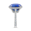 Ceylon Sapphire & Diamond Ring