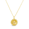 Zodiac Sign Pendant With Diamond Accents