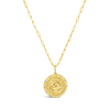 Zodiac Sign Pendant With Diamond Accents