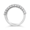 Round and Baguette Diamond Ring