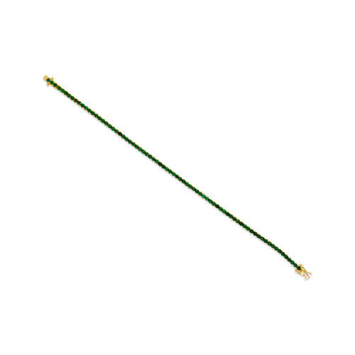 Emerald Tennis Bracelet