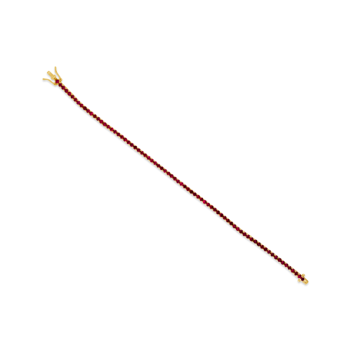 Ruby Tennis Bracelet
