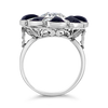 Diamond & Onyx Estate Ring