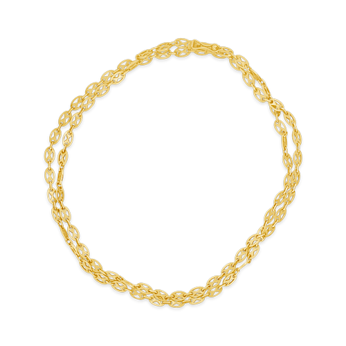 Gold Marquise Chain Necklace