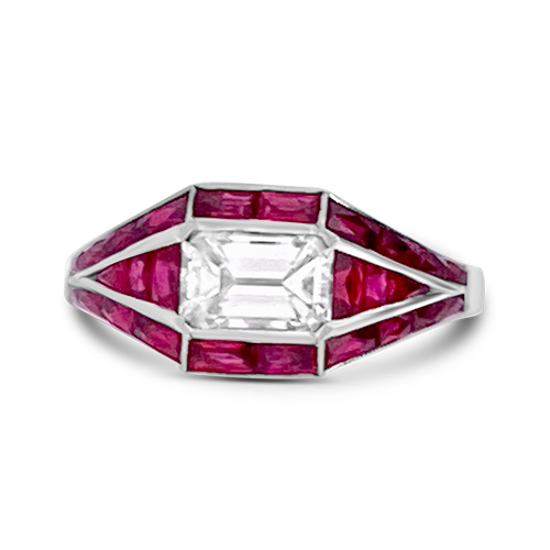 Diamond & Ruby Ring