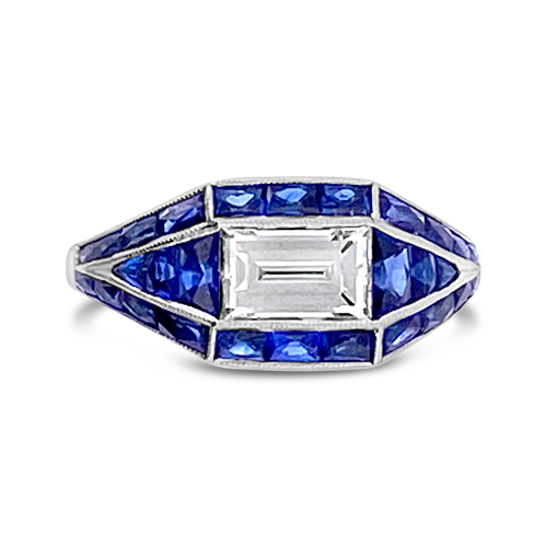 Diamond & Sapphire Ring