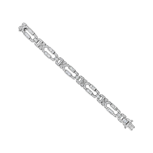 Diamond & Platinum Bracelet