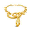 Gold Snake Estate Necklace
