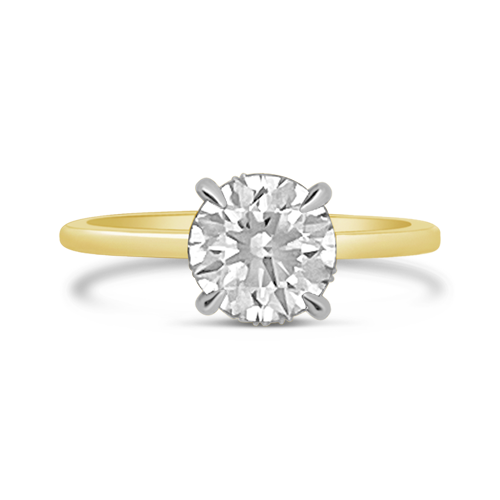 Solitaire Diamond Engagement Ring