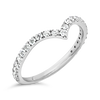 Diamond V Shaped Ring