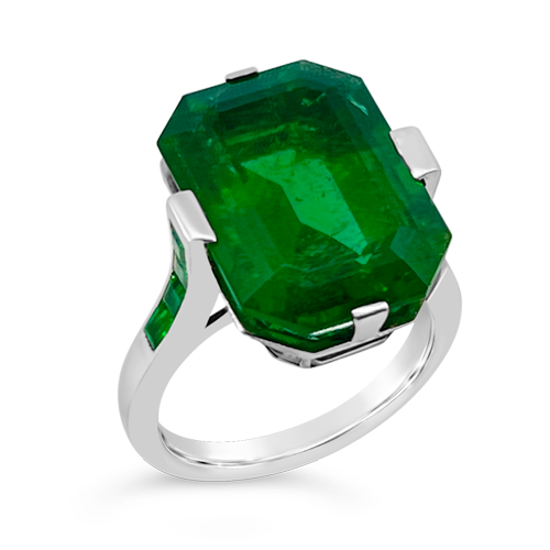 Zambian Emerald Ring