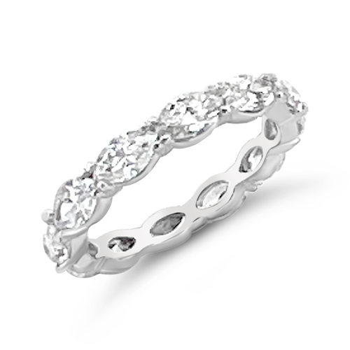 Marquise Diamond Eternity Band