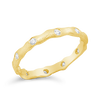 Diamond Freeform Band Ring