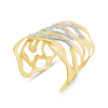 Yellow Gold & Diamond Cuff Bracelet