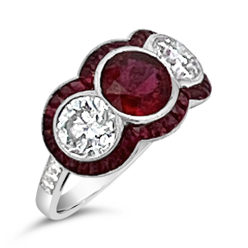 Ruby & Diamond Ring