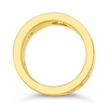 Gold & Diamond Band Ring