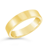 Yellow Gold Flat Wedding Band