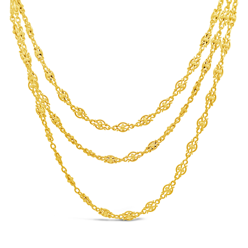 Yellow Gold Estate Chain Necklace