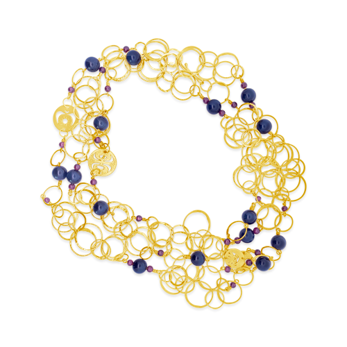 Estate Dela Cuerva Circle Chain Necklace