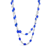 Diamond & Sapphire Bead Estate Necklace