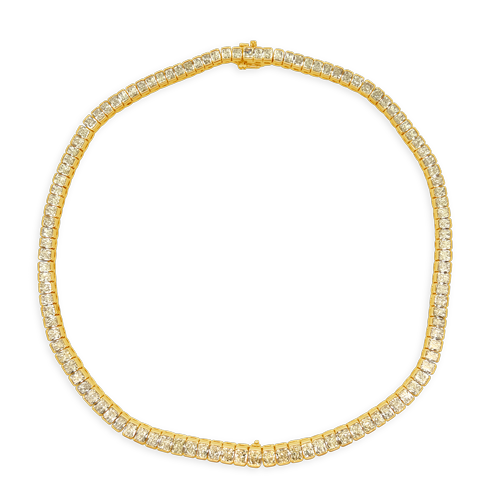Yellow Diamond Necklace