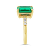 Emerald & Diamond Ring