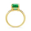 Emerald & Diamond Ring