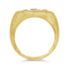 Fancy Color Diamond & Yellow Gold Ring