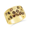 Fancy Color Diamond Cigar Band Ring