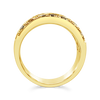 Fancy Color Diamond Cigar Band Ring