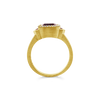 Amethyst & Diamond Ring