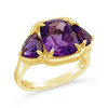 Amethyst & Gold Ring