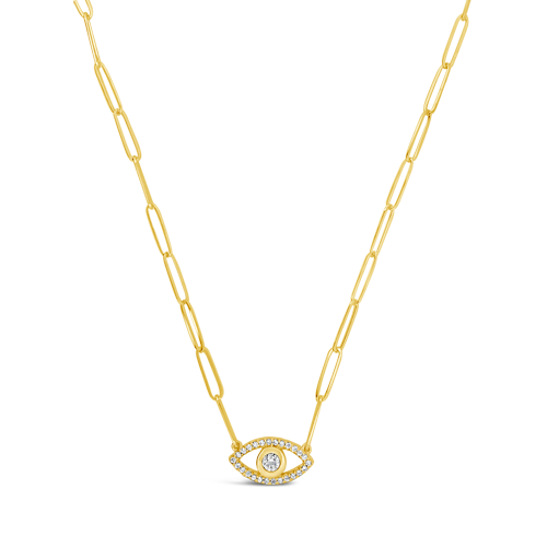 Diamond Eye Design Pendant