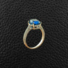 Oval Sapphire & Diamond Ring
